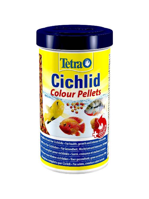 Tetra Cichlid Colour Pellets - díszhaltáp (500ml)