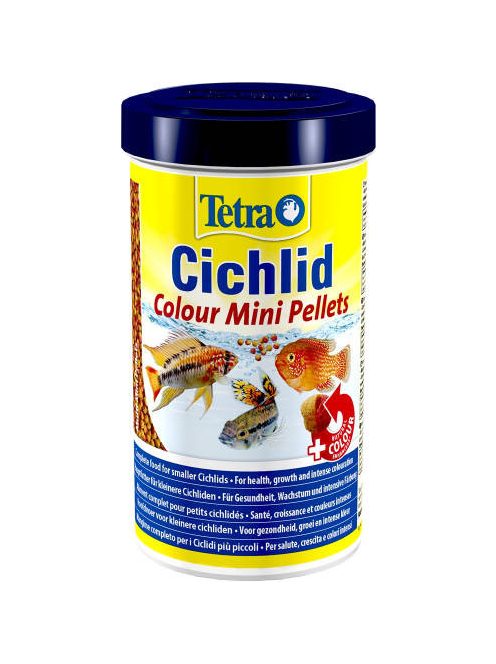 Tetra Cichlid Colour Mini - pellet díszhaltáp (500ml)