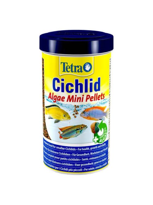 Tetra Cichlid Algae Mini Pellets - Díszhaltáp sügér és diszkoszhalak részére (500ml)