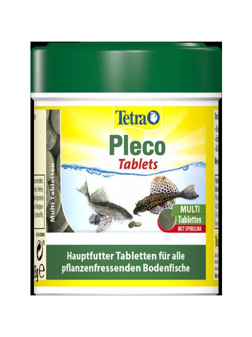 Tetra Pleco Tablets (süllyedős) - tablettás táplálék díszhalaknak - 275db/85g