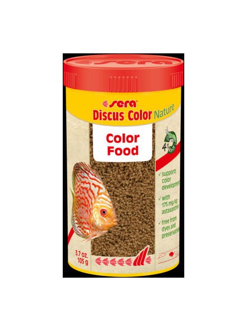 Sera Discus Granulat - granulatum táplálék díszhalak részére (250ml)