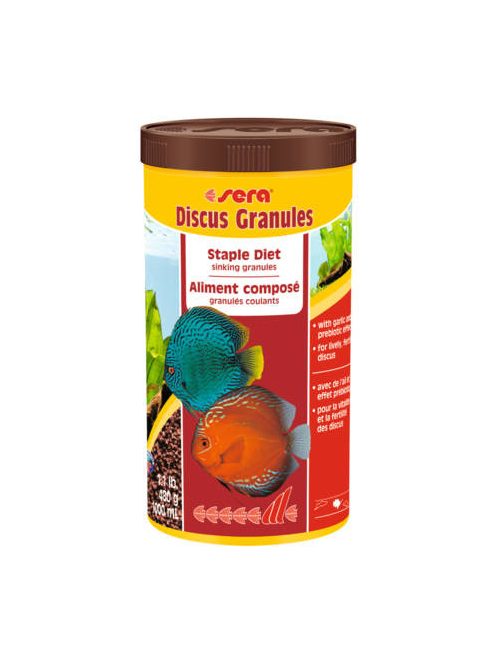 Sera Discus Granulat - granulatum táplálék díszhalak részére (1000ml) nature