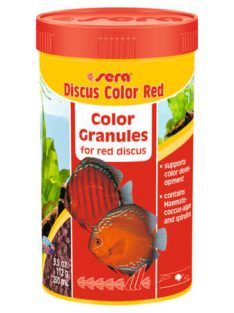   Sera Discus Color Red - granulátum táplálék (vörös) díszhalak részére (250ml)