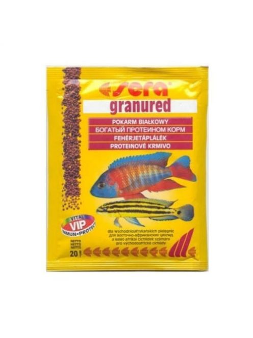 Sera Granured - granulátum táplálék díszahalak számára (20g)