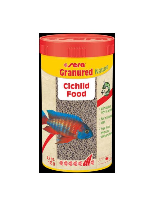 Sera Nature Granured - granulátum táplálék díszahalak számára (250ml/135g)