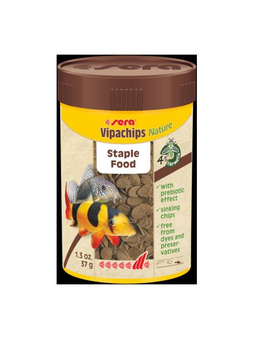 Sera Vipachips Nature - táplálék díszhalak számára (100ml/48g)