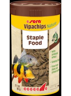   Sera Vipachips Nature - táplálék díszhalak számára (250ml/90g)