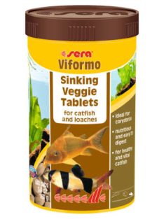   Sera Viformo (süllyedő) - tablettás táplálék díszhalak számára (100ml/275 db tabletta)