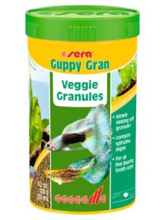   Sera Guppy Gran - granulátum táplálék díszhalak részére (250ml)
