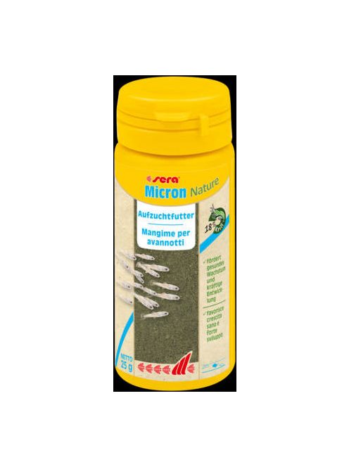 Sera Micron (plankton) - Ivadék táplálék díszhalak számára (50ml)