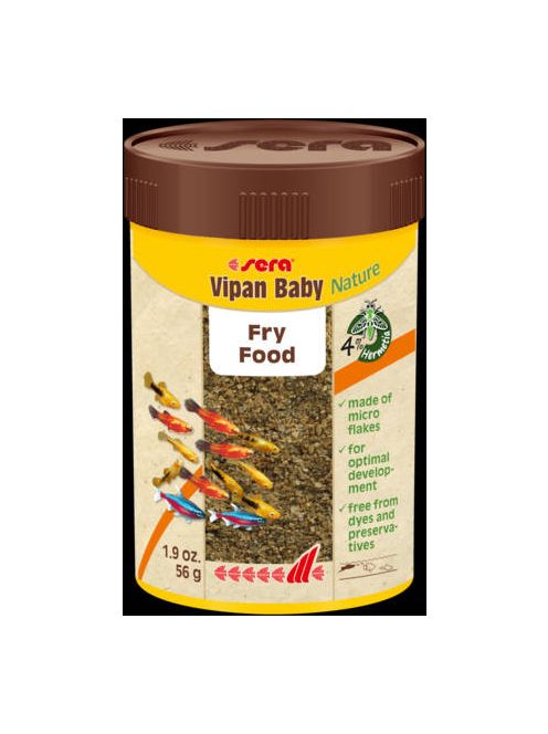 Sera Vipan Baby (mikropehely) - Ivadék táplálék díszhalak számára (100ml)