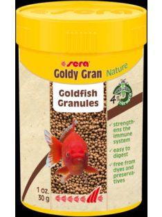   Sera Nature Goldy Gran - granulátum táplálék aranyhalak számára (100ml/30g)