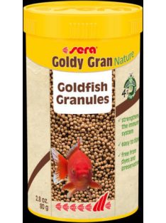   Sera Nature Goldy Gran - granulátum táplálék aranyhalak számára (250ml/80g)