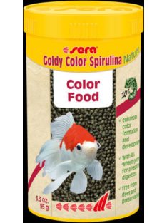   Sera Nature Goldy Color Spirulina - granulátum táplálék aranyhalak számára (250ml)
