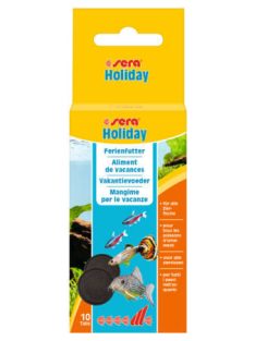   Sera Holiday - tablettás táplálék díszhalak részére (10db)