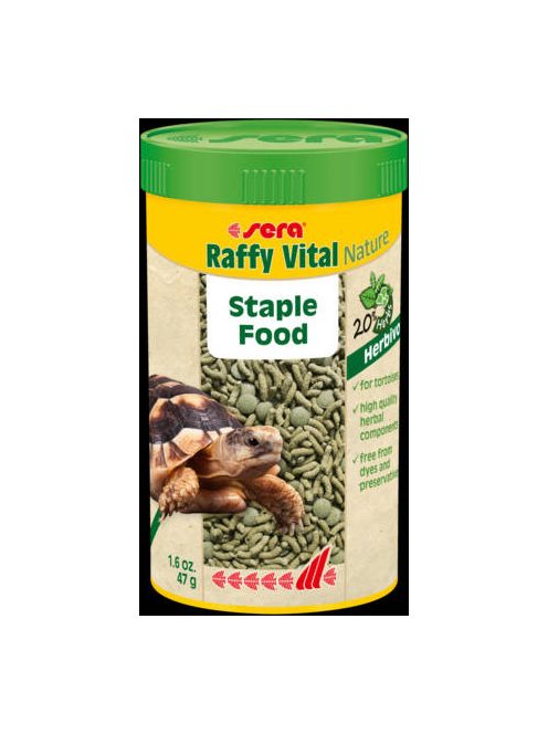 Sera Nature Raffy Vital - Hüllőtáp (250ml/47g)