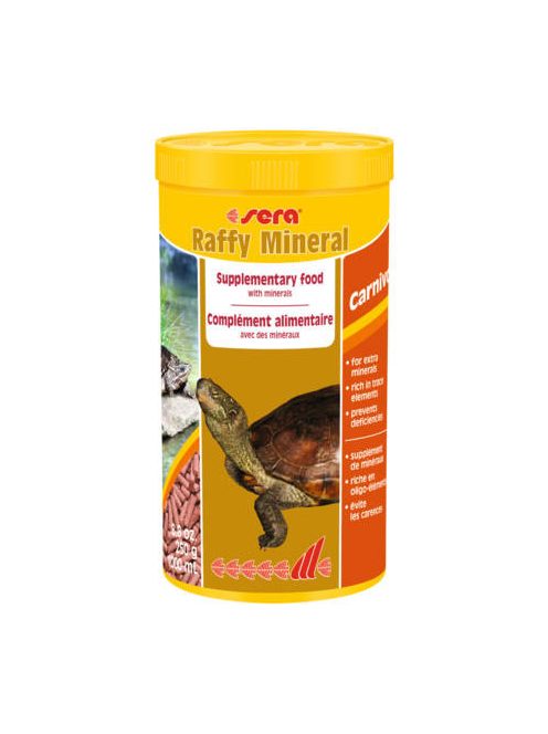 Sera Reptil Raffy Mineral - Hüllőtáp (1000ml)
