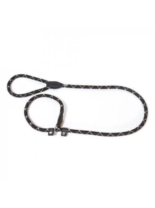 JK9 IDC Retriverpóráz, 12mm*2m, kerek, fekete-fluoreszkáló