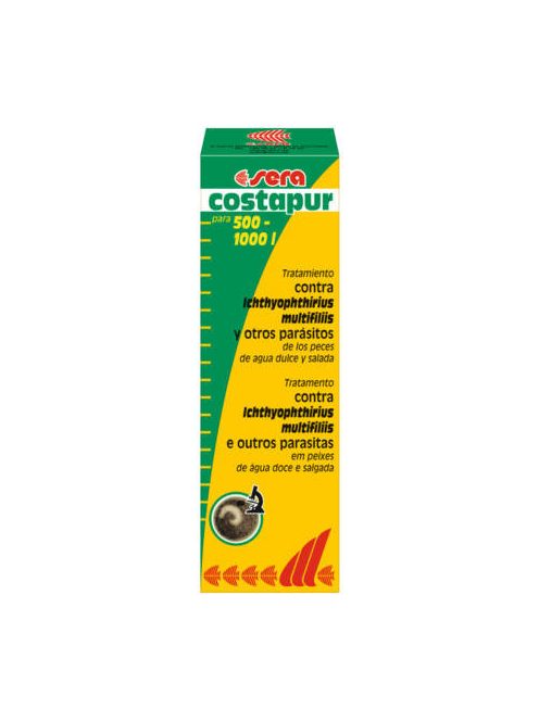 Sera Costapur - gyógyhatású készítmény díszhalak részére (50ml)