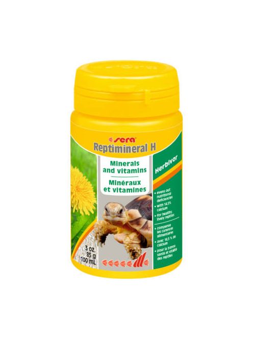 Sera Reptimineral H - hüllőgondozószerek (100ml)