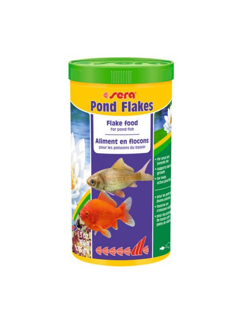 Sera Pond Flakes - pond táplálékok - kerti tavakba (1000ml)