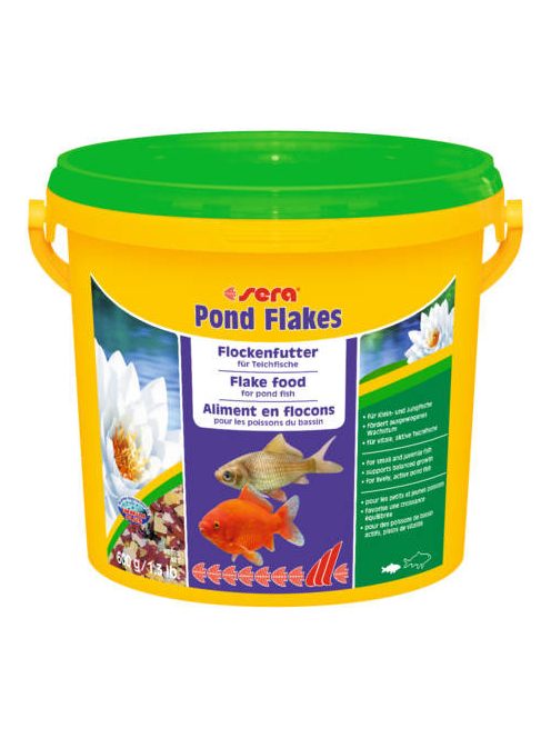 Sera Pond Flakes - pond táplálékok - kerti tavakba (3800ml)