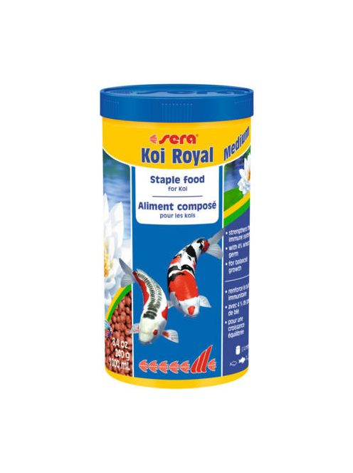 Sera Koi Royal Medium - Főtáplálék Koi pontyok részére (1000ml)