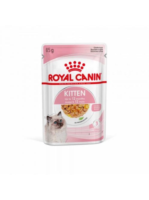 Royal Canin Feline Kitten (Jelly) - alutasakos (hús,kocsonyában) eledel macskák részére (85g)