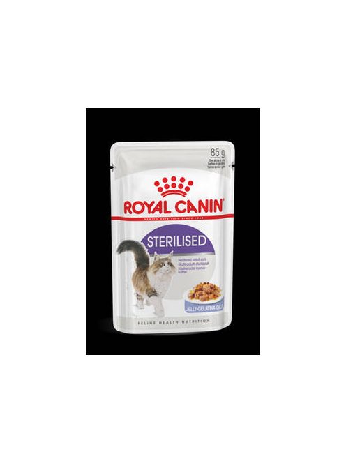 Royal Canin Feline Adult (Sterilized Jelly) - alutasakos (hús,kocsonya) eledel macskák részére (85g)