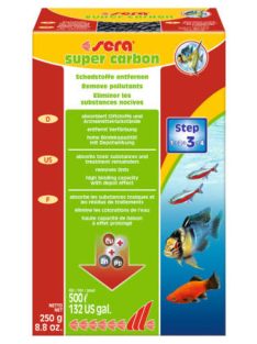 Sera Aktív Szén - akváriumi szűrőanyag (250g)