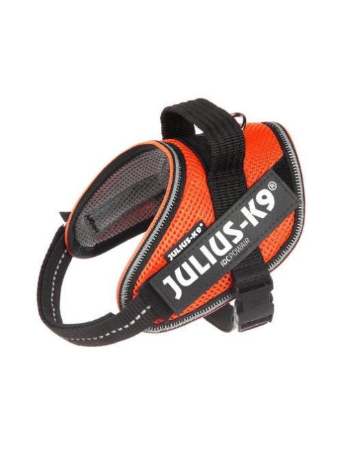 Julius-K9 IDC Powair - hám (narancs szín,felirattal) kutyák részére (XS)