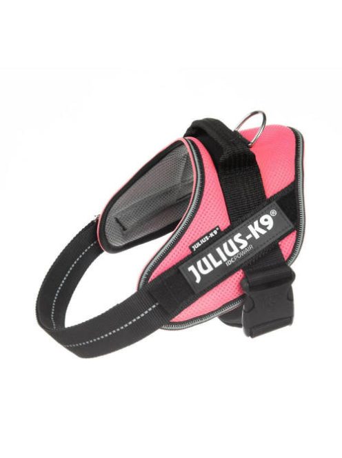Julius K9 IDC Powair - hám (pink, felirattal) kutyák részére (M)