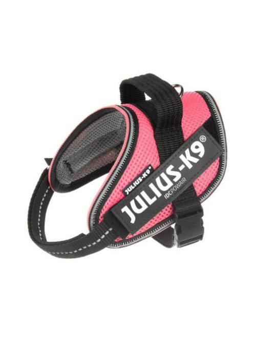 Julius-K9 IDC Powair - hám (pink,felirat) kutyák részére (XS)