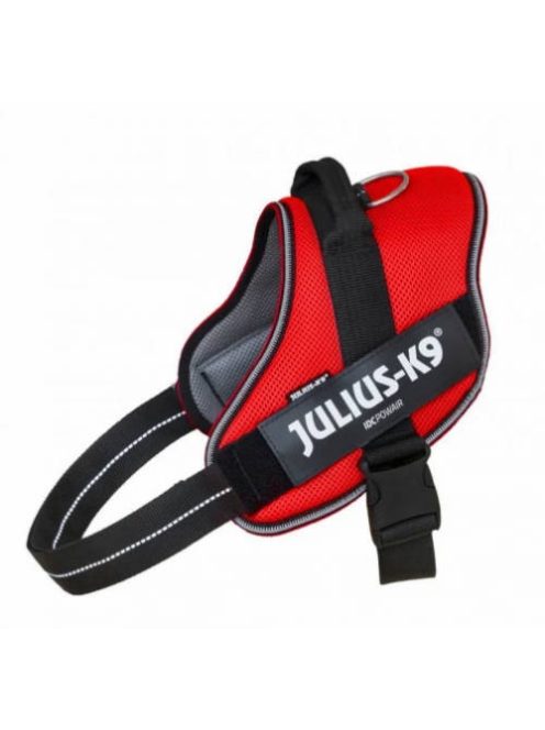 Julius-K9 IDC Powair - hám (piros,felirat) kutyák részére (2XL)