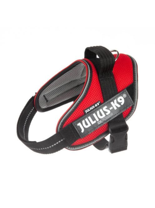 Julius-K9 IDC Powair - hám (piros,felirat) kutyák részére (S)