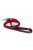 JK9 POWAIR póráz 1,2m fogóval, nagy karabiner, piros
