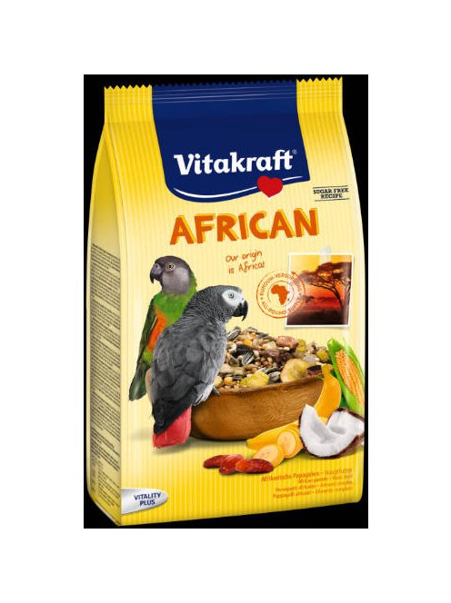 Vitakraft Menu (African, Jákó) - teljes értékű eledel (750g)