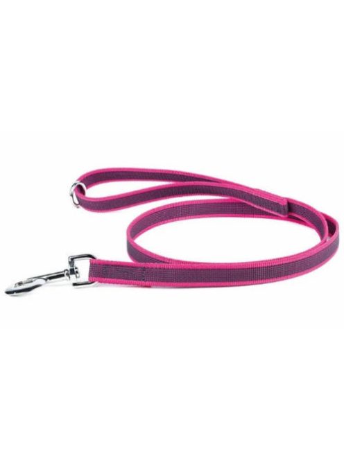 Julius K-9 Color&Gray póráz (gumis, pink-szürke) kutyák részére (20mm/1,2m)