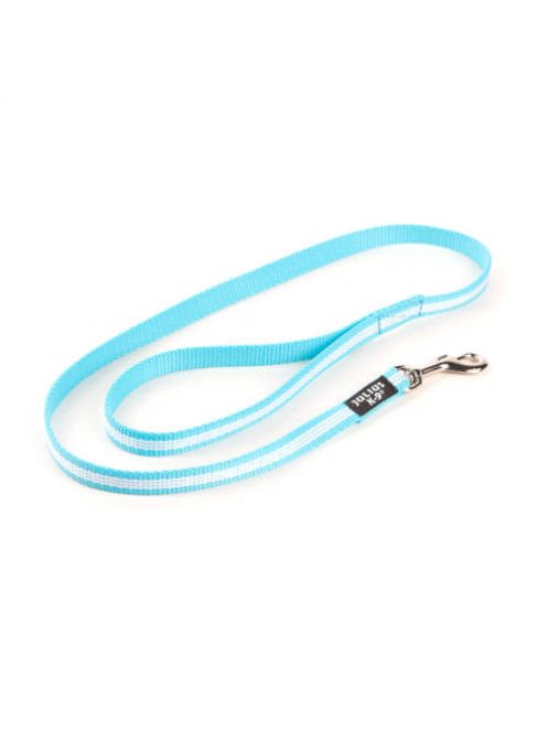 B:JK9 IDC Póráz csőheveder utánvilágító, aquamarine, 14mm*1m, fogós/Dkarika