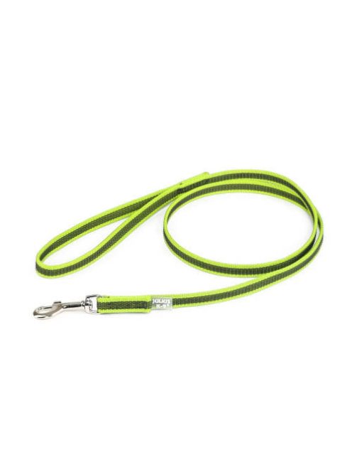 Julius-K9 Color&Gray póráz (gumis, neon-szürke) kutyák részére (14mm/1,2m)