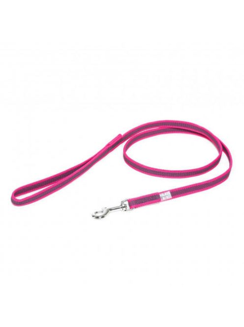 Julius K-9 Color&Gray póráz (gumis, pink-szürke) kutyák részére (14mm/1,2m)