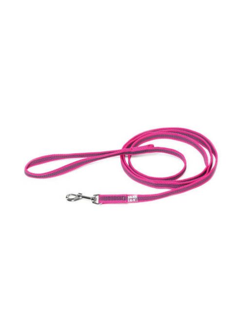 Julius K-9 Color&Gray - póráz (gumis,pink-szürke) kutyák részére (14mm/2m)