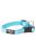 JK9 IDC nyakörv utánvilágító, aquamarine, 14mm*24-36cm