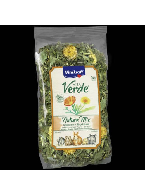 Vitakraft Vita Verde Nature Mix Löwenzahn,Ringelblume - kiegészítő eleség (pitypang,körömvirág) rágcsálók részére (100g)
