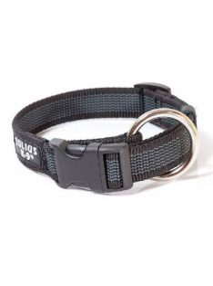 Julius K-9 Color&Gray nyakörv (25mm/39-65cm) fekete-szürke