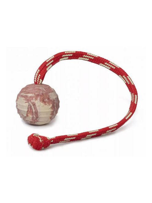 Julius-K9 IDC Ball - játék (kaucsuk labda, zsinórral) kutyák részére (60mm)