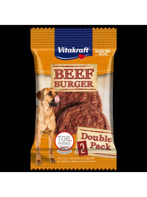 Vitakraft Beef Burger - jutalomfalat (hamburger) kistestű kutyák részére (2x18g)