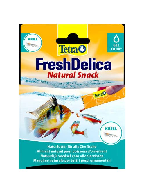 Tetra Fresh Delica Krill - csemege (zselés) eledel díszhalak részére (48g)
