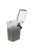 Trixie Plastic Barrel - műanyag táptartó (átlátszó/fehér) 7liter/18×30x22cm