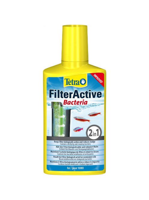 Tetra Filter Active Bacteris - vízkarbantartási szer (indítóbaktérium) 100ml